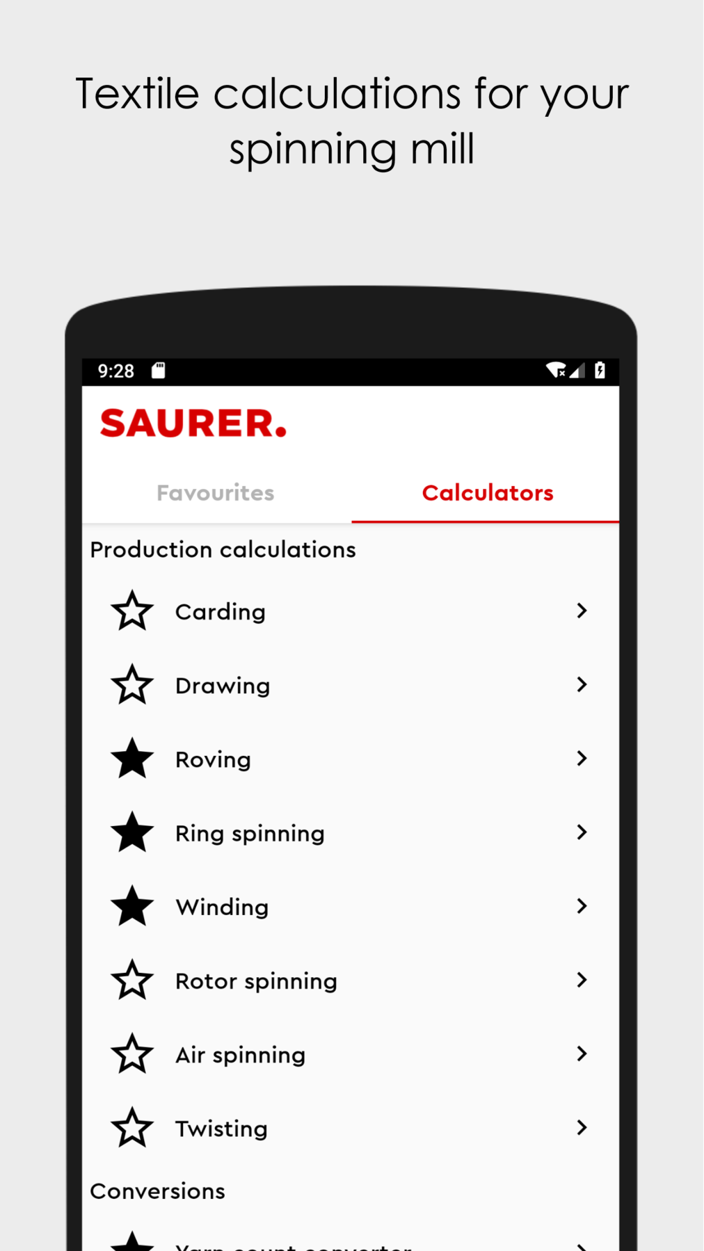Textile Calculator App