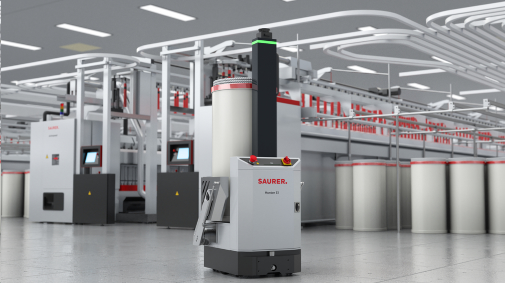 Hunter S1 can-transport AGV