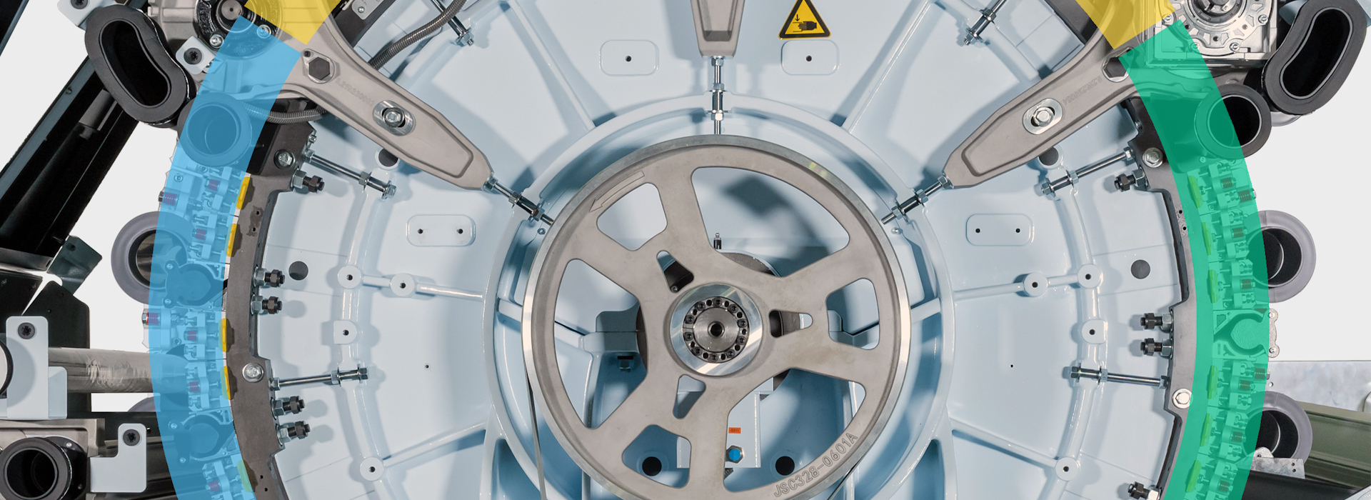 Carding area cyclinder Autocard SC8