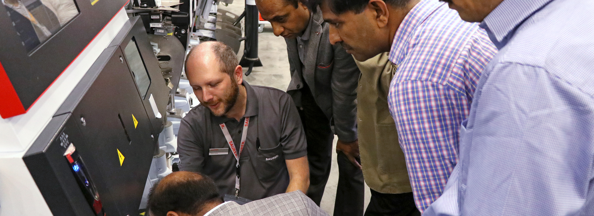 ITMA 2019 Z 72XL machine open