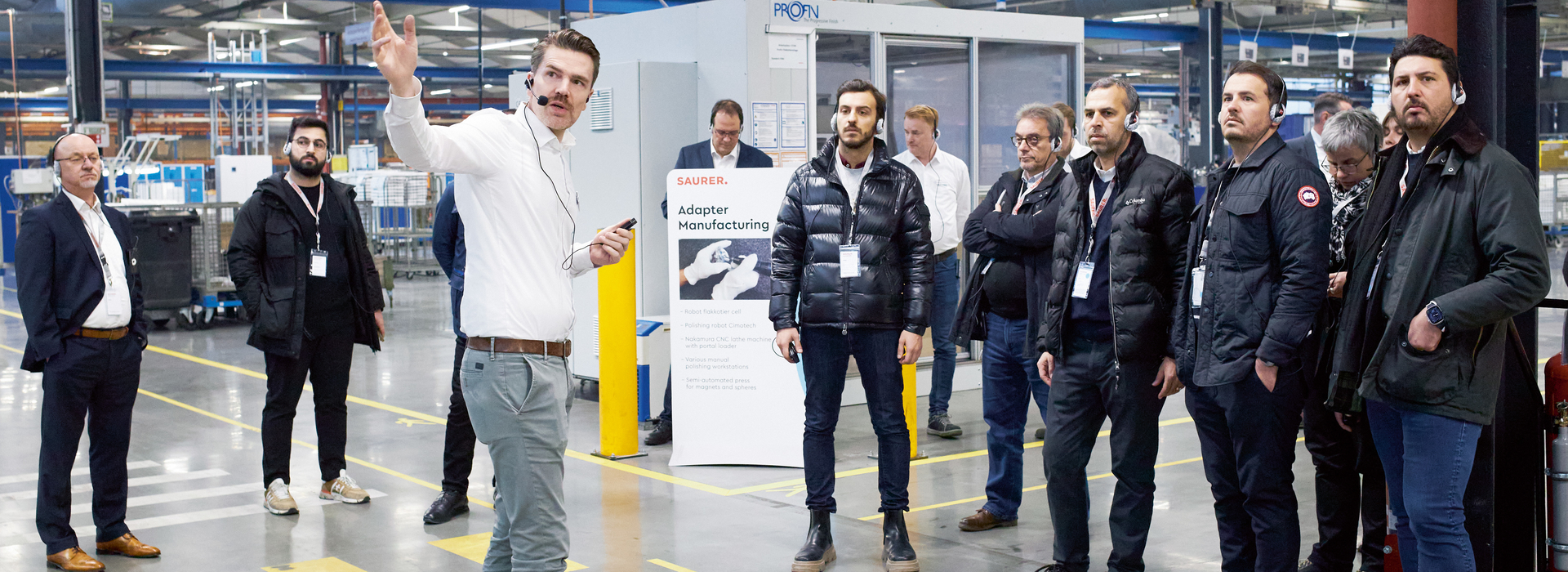 Factory tour at  OpenHouse