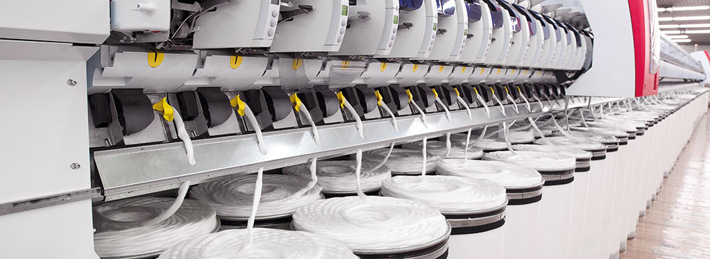 Autocoro spinning machine at Inovafil.