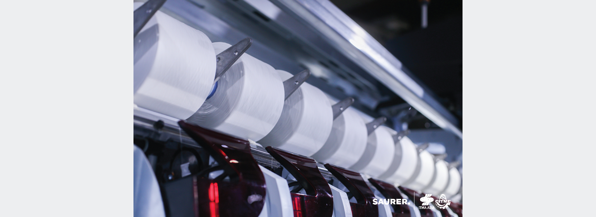 Saurer ITMA Asia machine