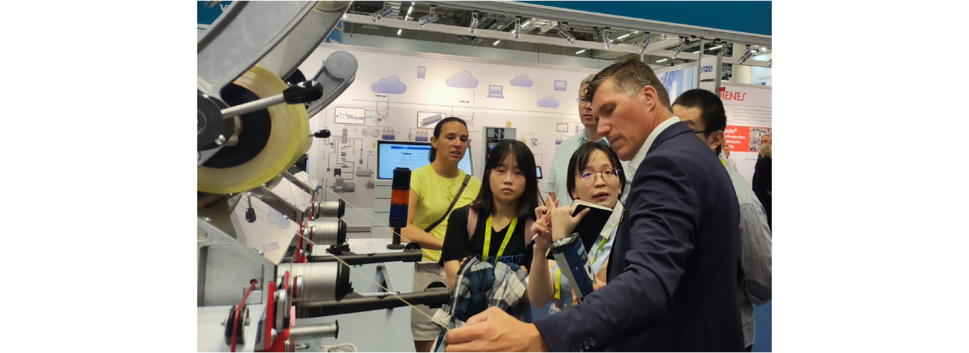 Techtextil 2022 student visit