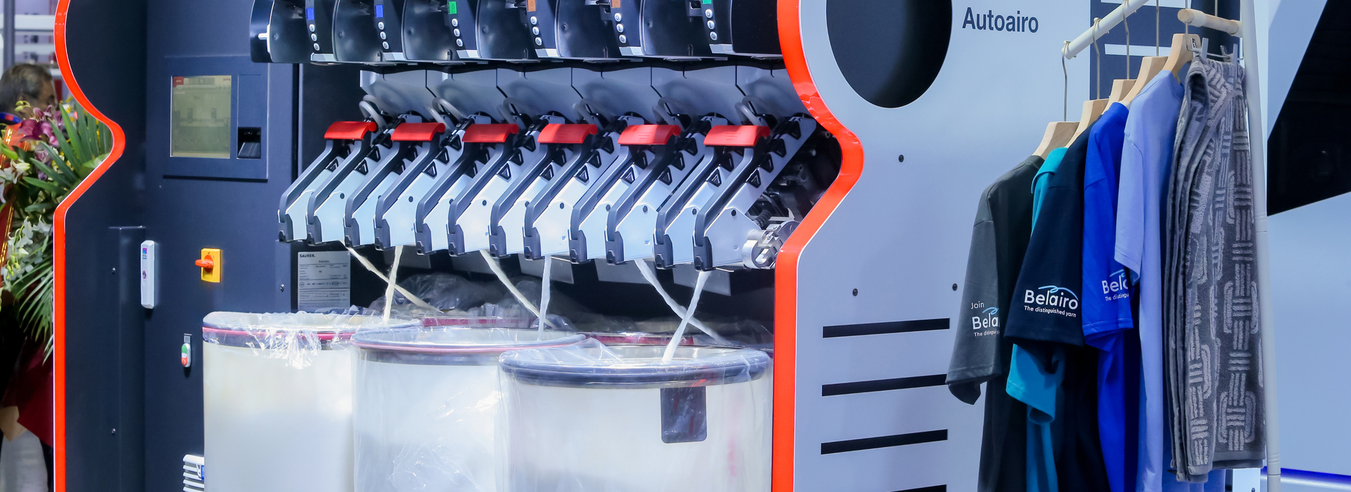 Autoairo at booth ITMA Asia 2024