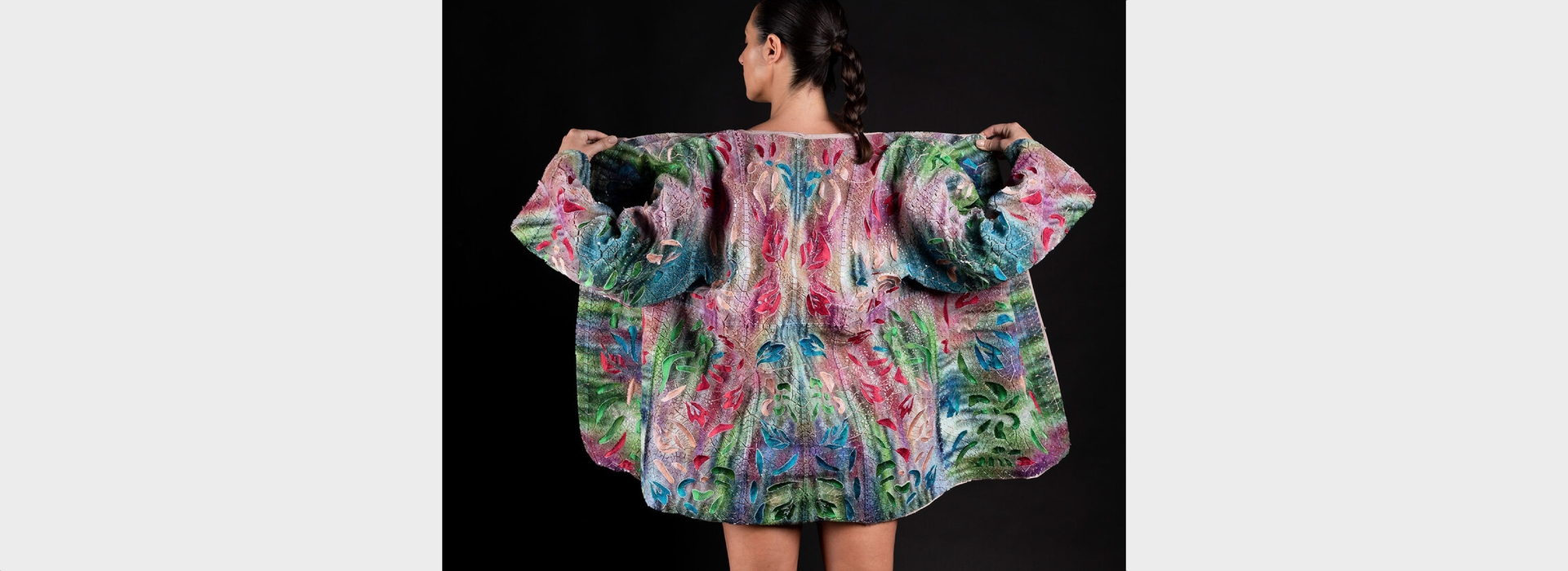 TaDA 3D wearable kimono collection Ganit Goldstein