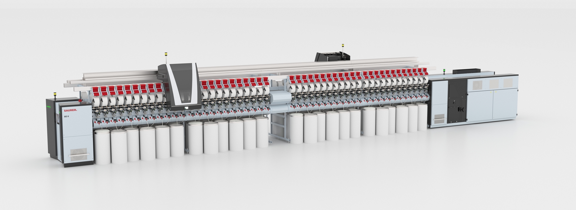 BD 8 with automatic doffing unit (DU)