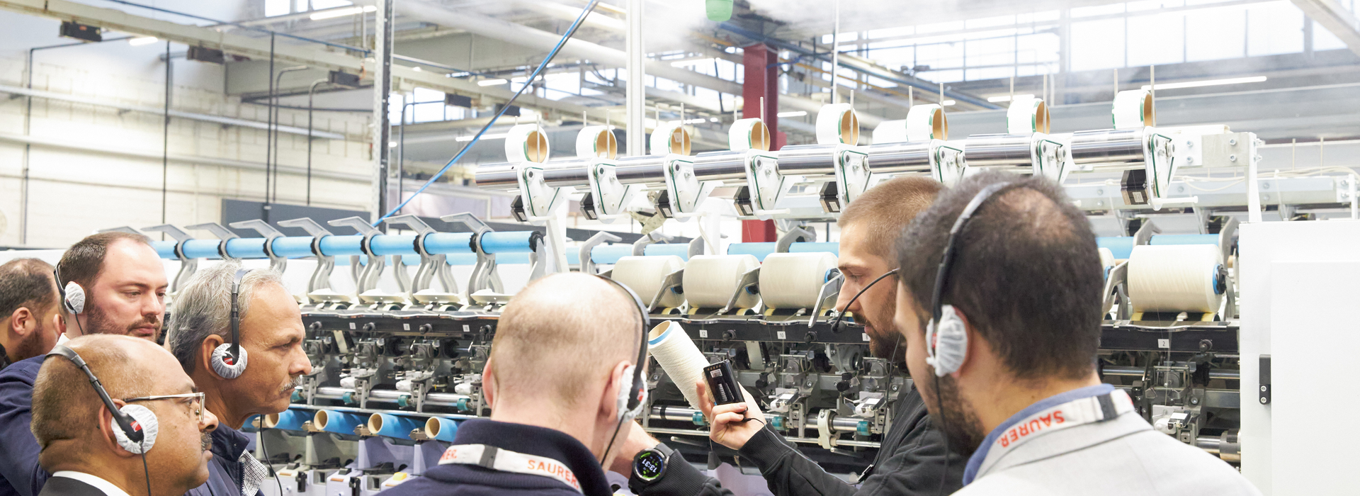 BD Filea rotor spinning machine at OpenHouse