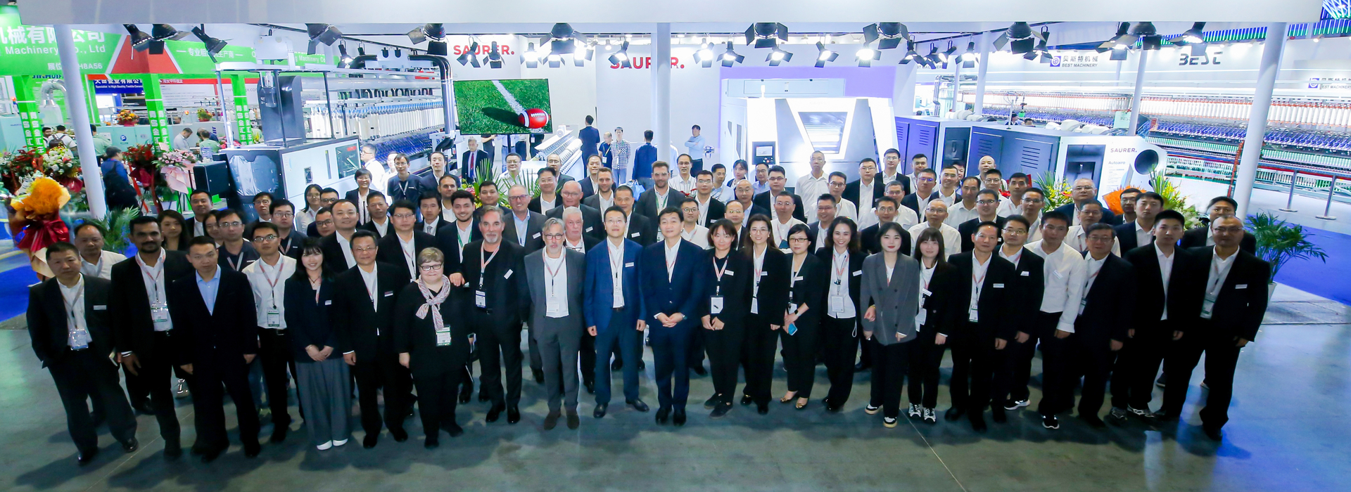 Saurer Team at ITMA Asia 2024