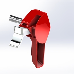 rX Fibre beard support Medium, assembled