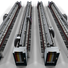 Saurer Autoairo Air spinning mill