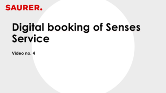 Online Booking of Senses Service