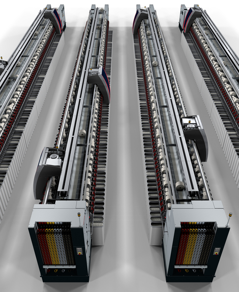Saurer Autoairo Air spinning mill