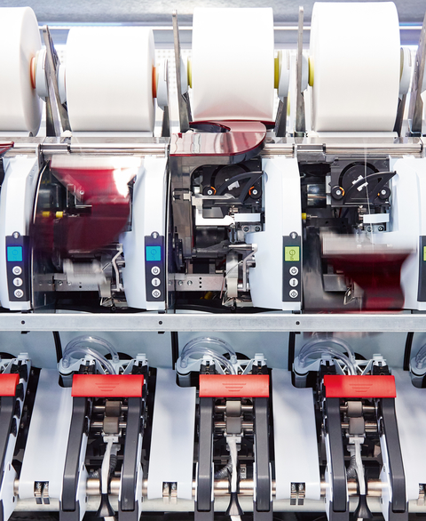 Saurer Autoairo air-spinning machine