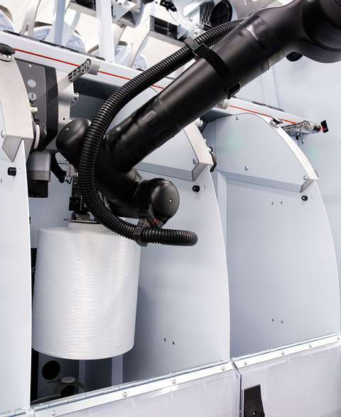 Robot AGV - pot loading