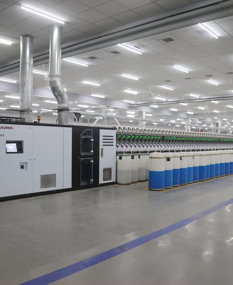 Hengbang BD 8 rotor spinning machine installation