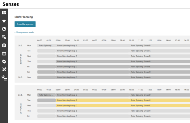 Screenshot Senses Workforce Shift-Planning